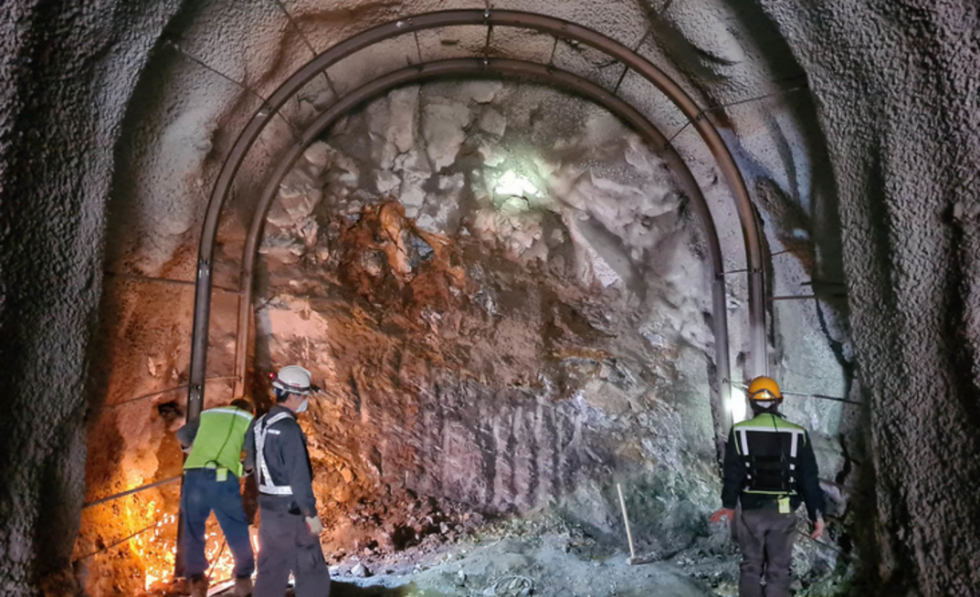 The Sangdong tungsten mine in South Korea