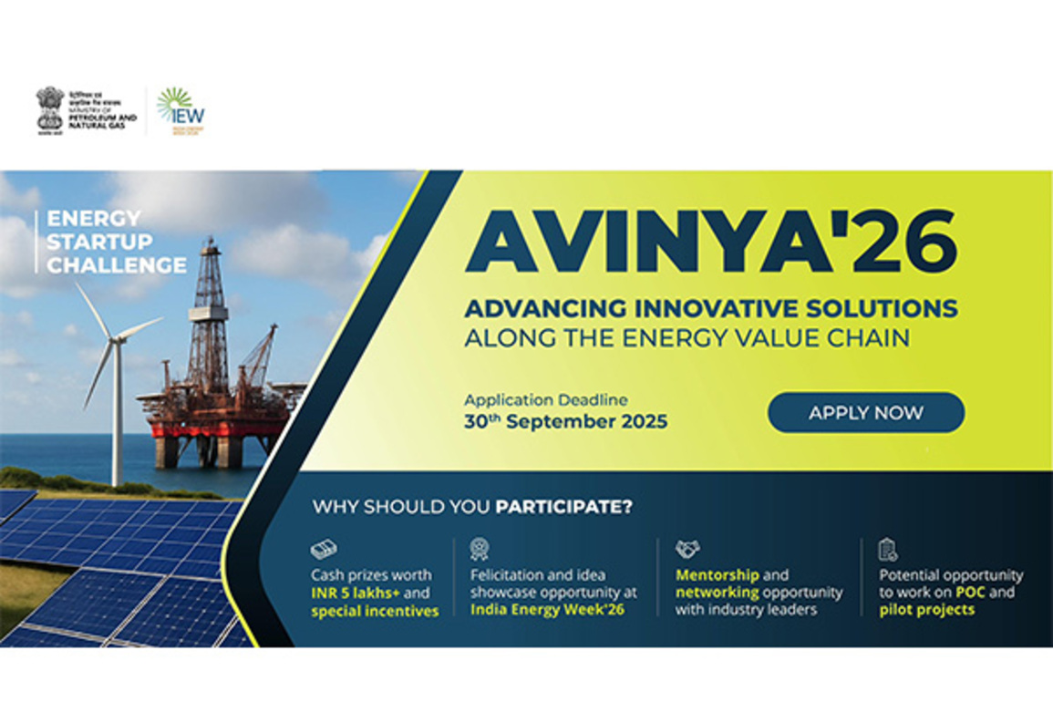 Avinya'26: Third edition of energy startup challenge announced