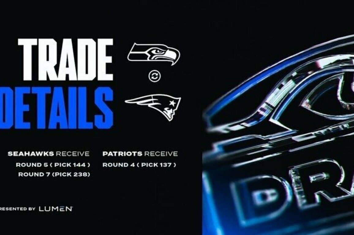 Seahawks Trade Pick 137 To Patriots