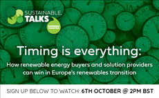 Register to watch: How renewable energy buyers and solution providers can win in Europe's renewables transition