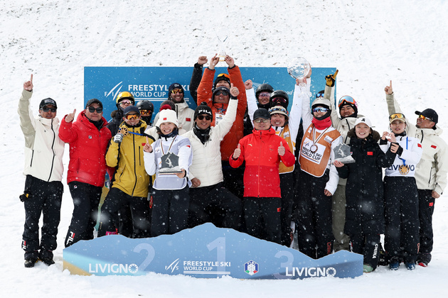 (SP)ITALY-LIVIGNO-FREESTYLE SKIING-WORLD CUP-AERIALS-CEREMONY