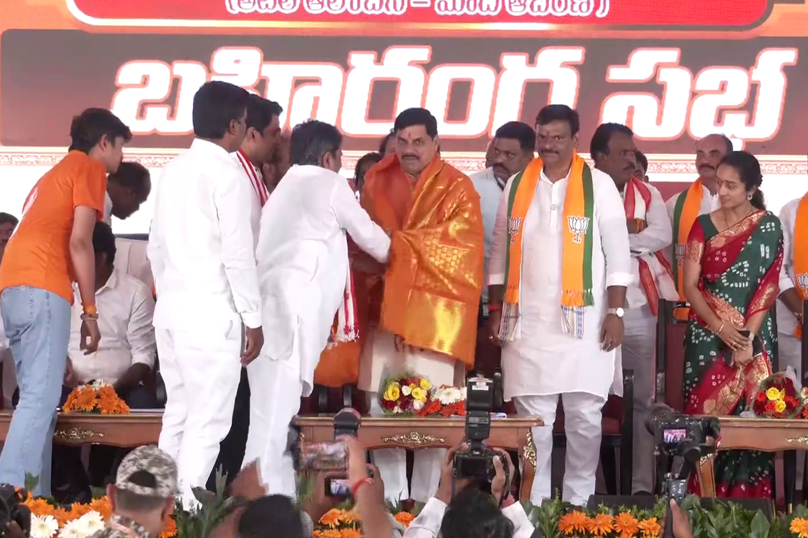 MP CM Mohan Yadav participates in Atal Jyoti Sandesh Yatra programme in Andhra Pradesh