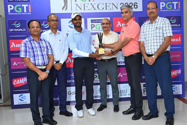 Sunit Chowrasia completes hat-trick of wins with four-shot triumph at PGTI NexGen Varanasi