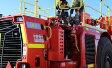  Sandvik loader on site in Queensland