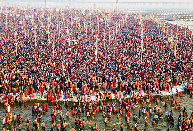 Mahakumbh: More than 3.3 million devotees take holy dip at Sangam