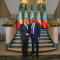 ETHIOPIA-ADDIS ABABA-PM-CHINA-WANG YI-MEETING