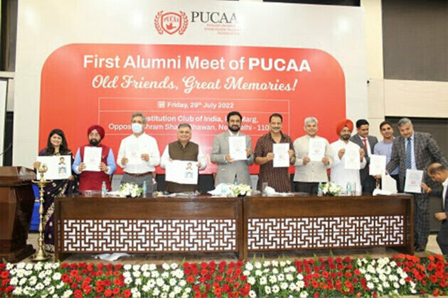 Panjab University Chandigarh Alumni Association (PUCAA) launched