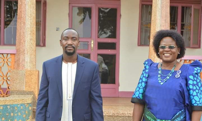 Kisaka pays courtesy call to Kyabazinga Kisaka pays courtesy call to Kyabazinga