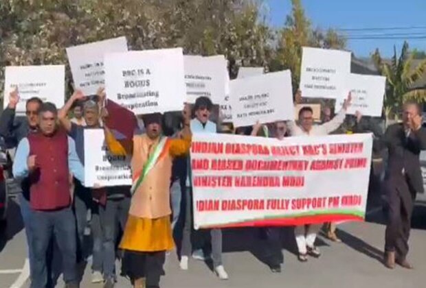 US: Indian diaspora holds protest in California against BBC documentary on PM Modi