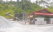 The Co-O gold mine on the island of Mindanao 