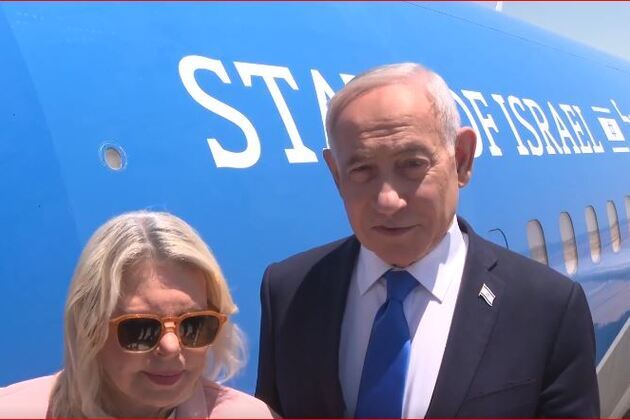 "First and foremost, Iran": Netanyahu departs for US for talks with Trump, Graham's funeral