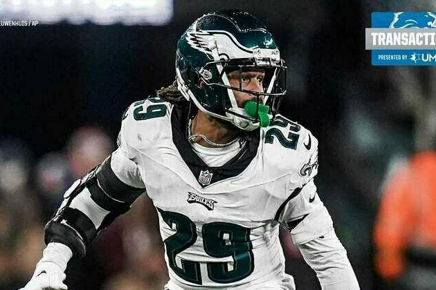 Lions sign unrestricted free agent CB Avonte Maddox