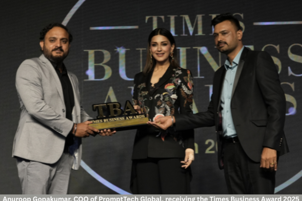 PromptTech Connect Wins Times Business Award 2025 for "Excellent Super App for Enterprise Operations"
