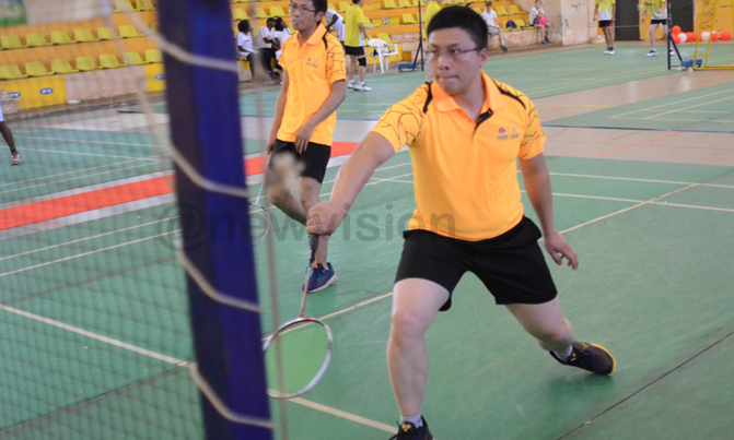 China - Uganda companies compete in badminton China - Uganda companies compete in badminton