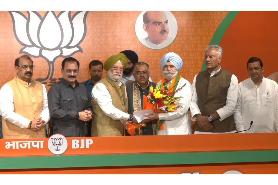 Senior advocate HS Phoolka formally joins the Bharatiya Janata Party