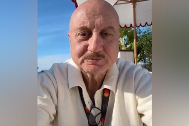 Anupam Kher shares bts glimpse ahead of 'Tanvi The Grea't screening at Cannes 2025