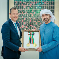 UAE President confers First Class Order of Independence on Ambassador of United Kingdom