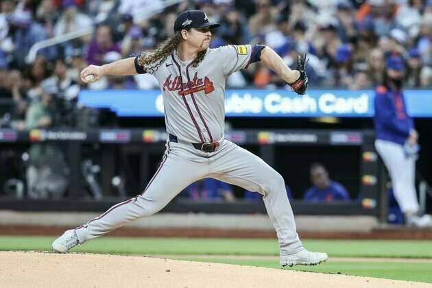Braves change hurlers to Grant Holmes to begin series vs. Angels