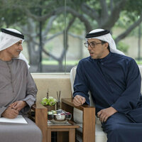 Mansour bin Zayed hosts employees from various government entities at Ramadan Iftar banquet