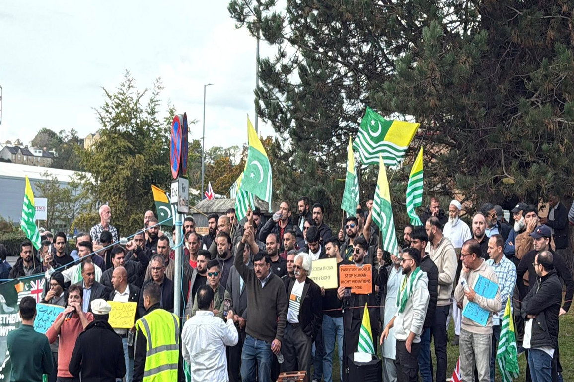 UK protesters stand in solidarity with PoJK's fight for civil rights