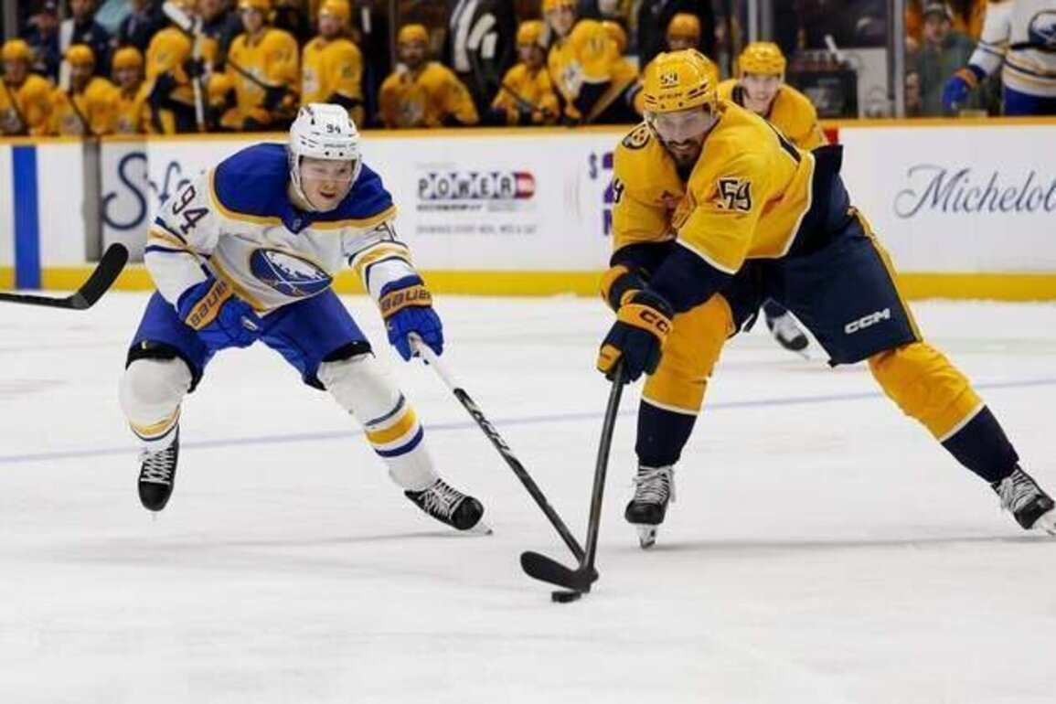 Konsta Helenius nets first NHL goal as Sabres top Preds