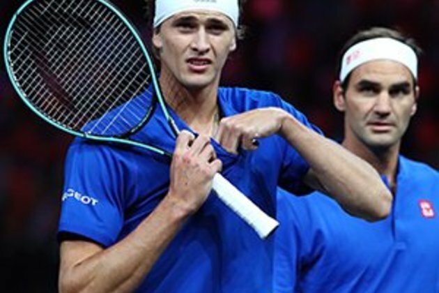 Federer teams up with Zverev to secure Europe Laver Cup lead