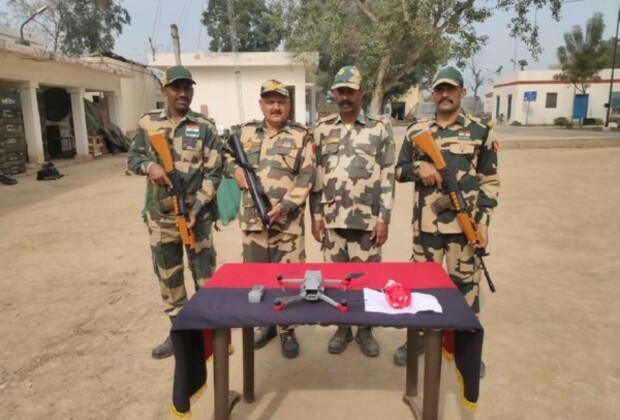 Punjab: BSF seizes drone, narcotics at Ferozepur, Amritsar border area