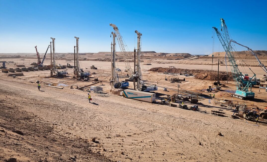 In Saudi Arabia, Trevi Arabian Soil Contractor, Trevi Group’s local subsidiary, has started the execution of the permanent foundation works for ‘The Line’