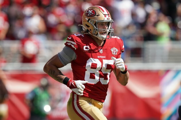 49ers place TE George Kittle (calf) on injured reserve