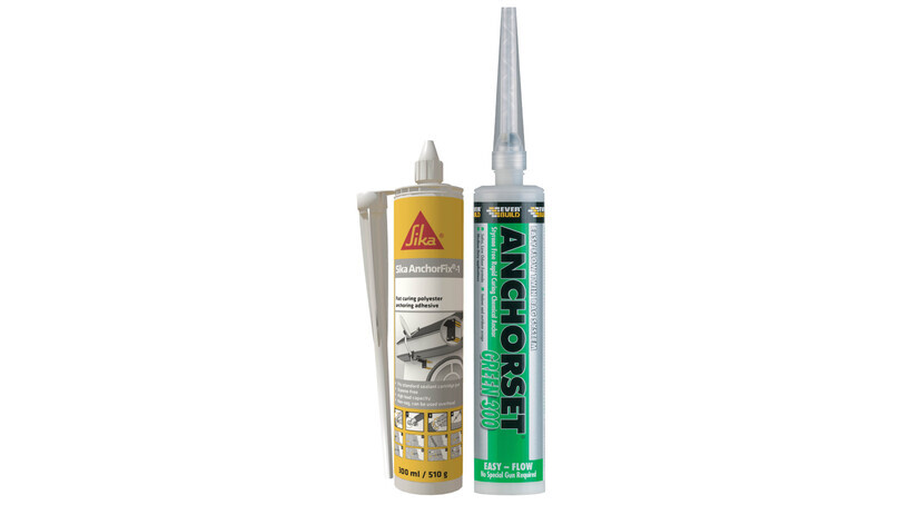 Anchor your fastenings with Sika Everbuild 