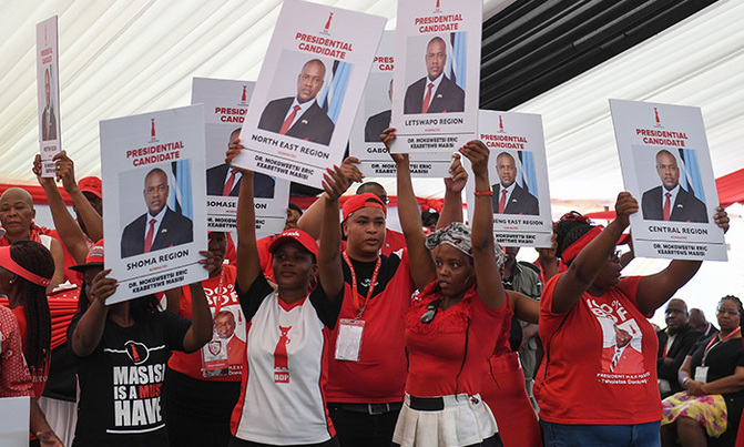 Botswana's ruling party names Masisi candidate for October vote Botswana's ruling party names Masisi candidate for October vote