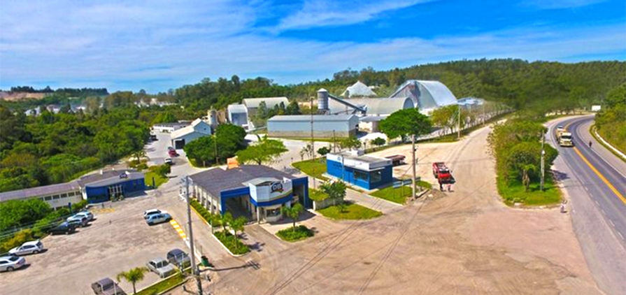 Planta de processamento de fosfato em Caçapava do Sul aguia três estradas fosfato pampafos