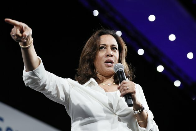 AP Interview: Kamala Harris on Her Bus Tour Through Iowa