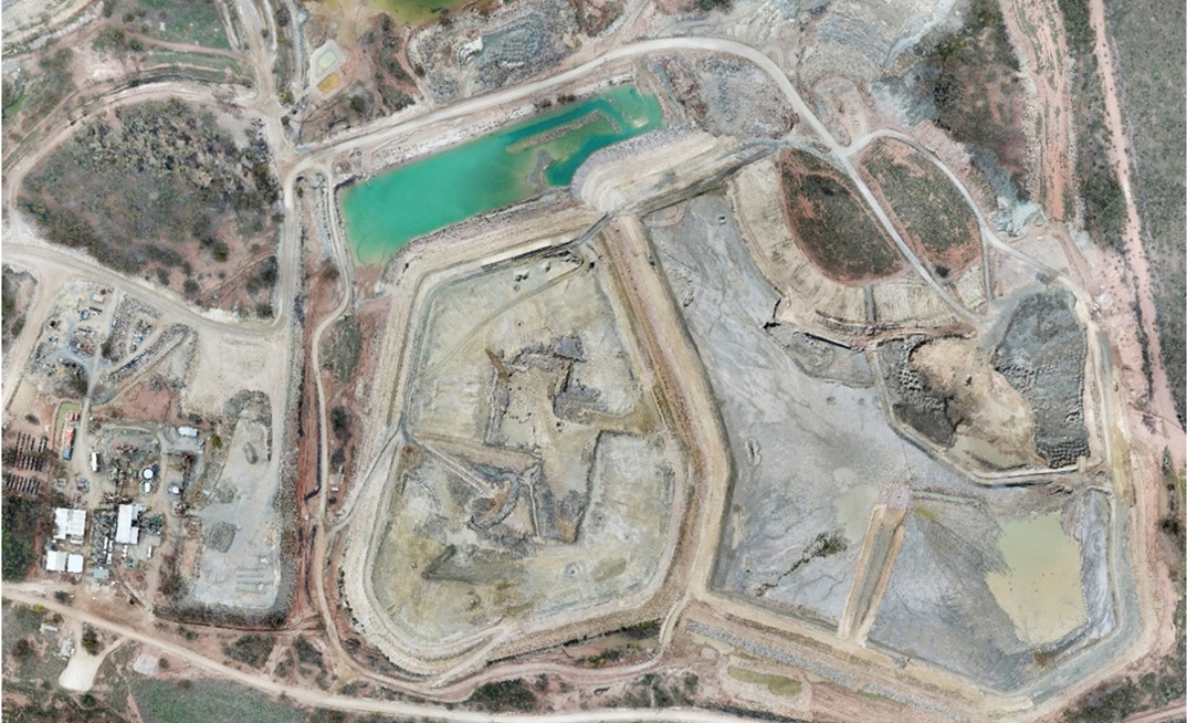 An aerial view of Mineral Hill. Credit: Kingston Resources