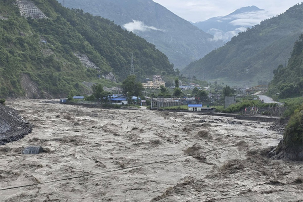 Rain in Tibet trigger flood in Nepal, warning issued in three districts
