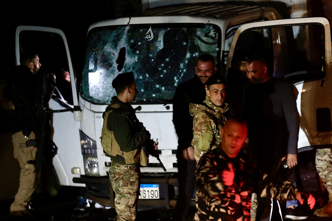 LEBANON-SEBLINE-ISRAELI DRONE ATTACK