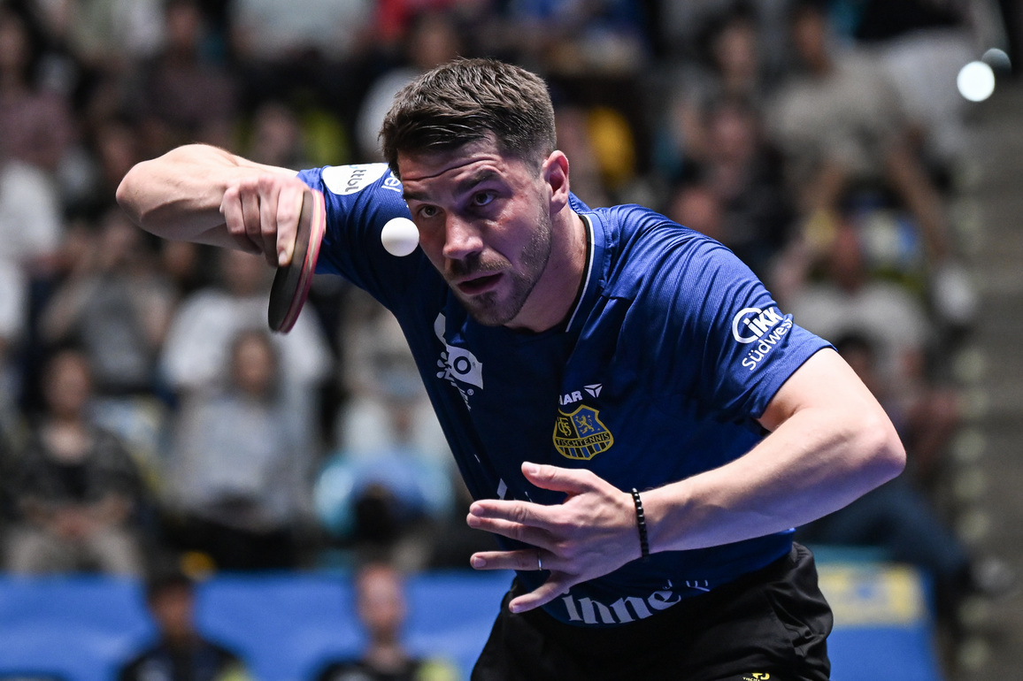 (SP)GERMANY-FRANKFURT-BUNDESLIGA-TABLE TENNIS-SEMIFINAL-SAARBRUCKEN VS BREMEN