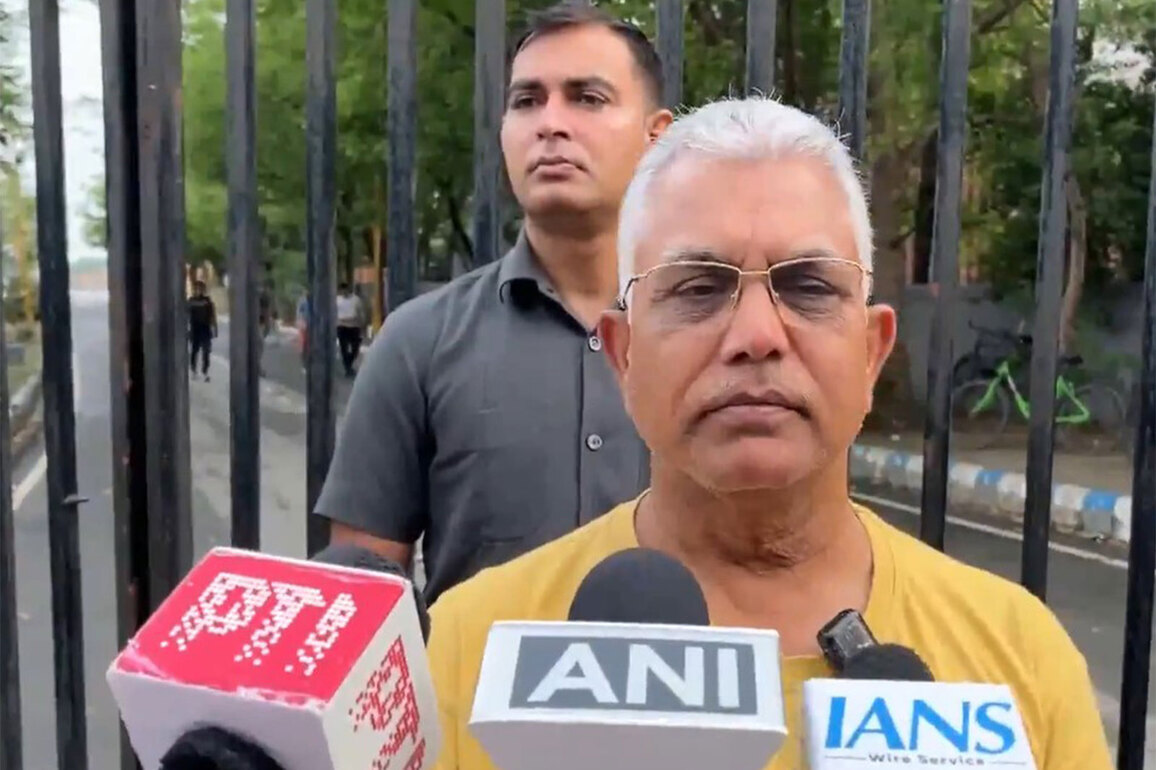 "Aim to win more votes": BJP's Dilip Ghosh back to contest from Kharagpur Sadar Assembly in West Bengal polls