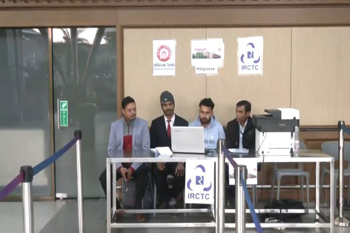 Railways and IRCTC jointly set up helpdesk at Ahmedabad Airport amid Indigo operational chaos