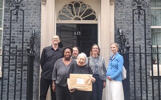 Group takes anti-fake food campaign to Downing Street
