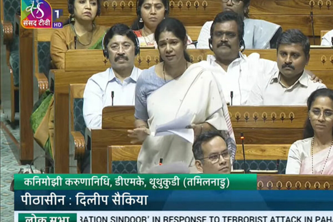 "What has Vishwaguru learnt from these terror attacks?": Kanimozhi slams Centre over Op Sindoor