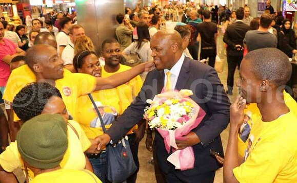 Patrick Asiimye ng'atuuse e Turkey Patrick Asiimye ng'atuuse e Turkey