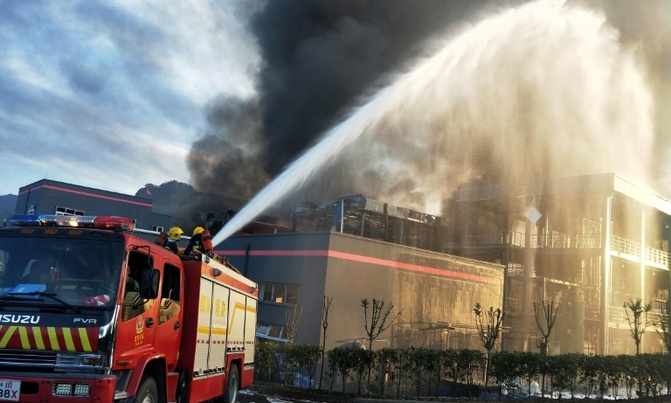 China detains suspects after blast at chemical plant China detains suspects after blast at chemical plant