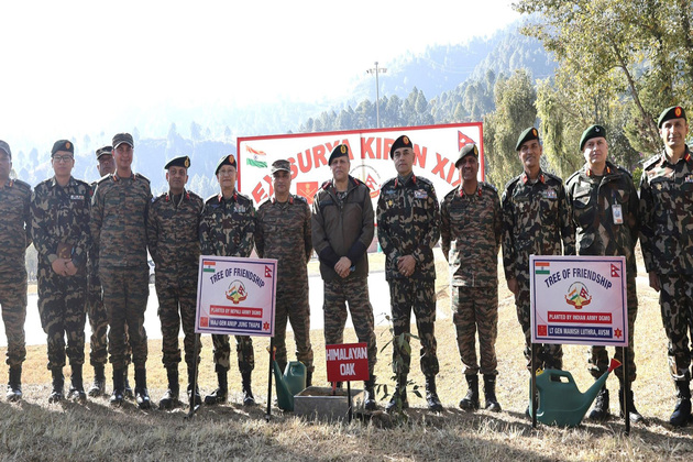 India-Nepal culminate 19th edition of Exercise Suryakiran; DGMOs plant 'Tree of Friendship' symbolising brotherhood