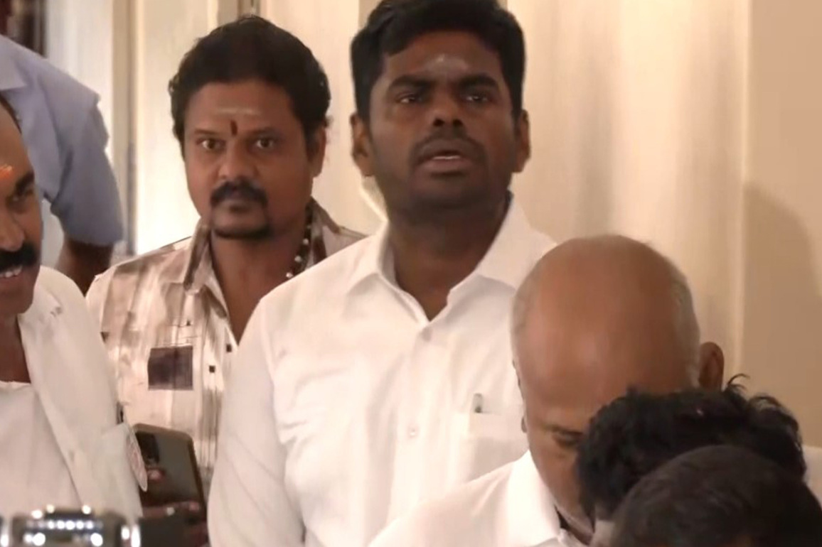 Tamil Nadu Polls: BJP leader K Annamalai casts vote in Coimbatore