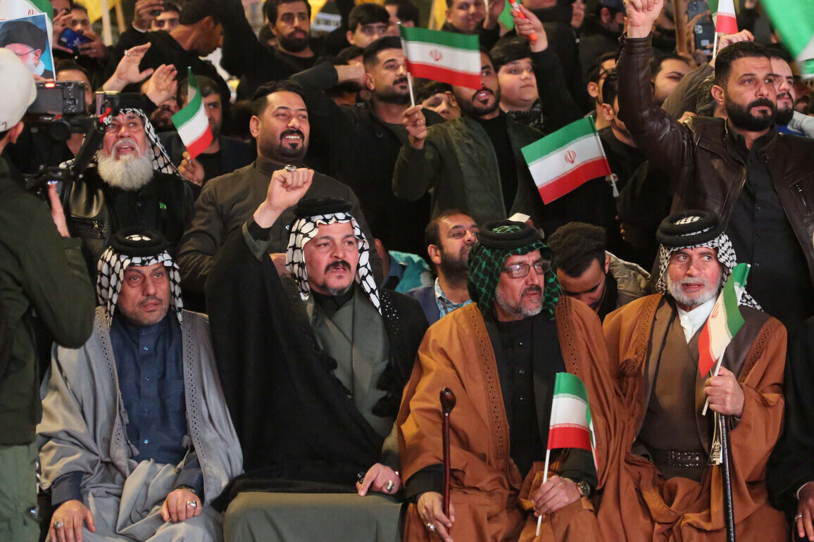 IRAQ-BAGHDAD-KHAMENEI-MOURNING