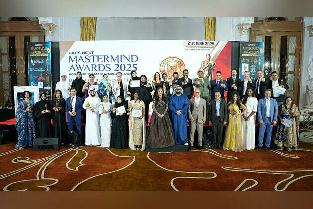 UAE's Next MasterMind Awards 2025 Unites Icons of Influence, Innovation, and Global Leadership in Dubai