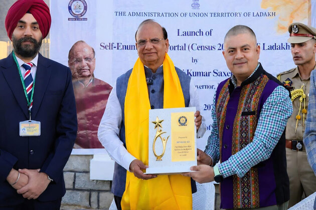 Ladakh LG launches self-enumeration portal for Census 2027