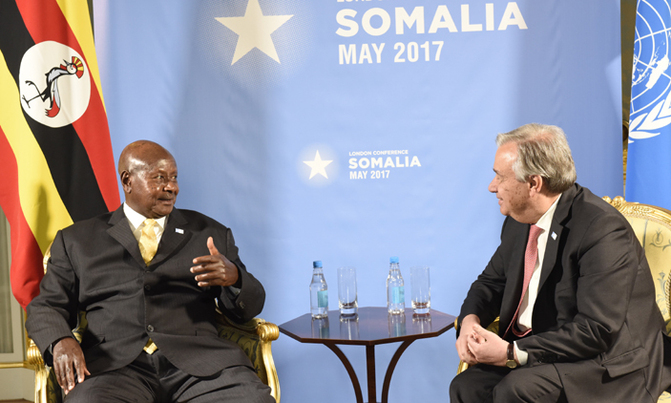 Museveni, UN's Guterres discuss refugee crisis Museveni, UN's Guterres discuss refugee crisis