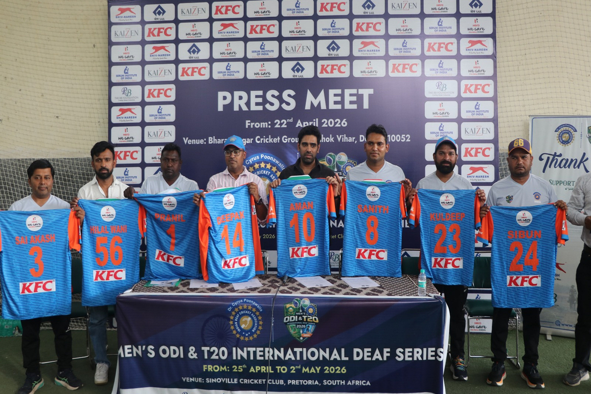 Indian Deaf cricket team unveils new jersey for upcoming ODI and T20I Series against South Africa